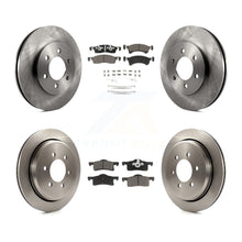 Load image into Gallery viewer, Front Rear Brake Rotor And Ceramic Pad Kit For Ford Expedition Lincoln Navigator