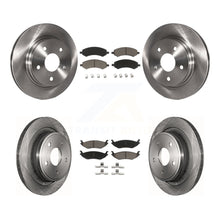 Charger l&#39;image dans la galerie, Front Rear Brake Rotors Ceramic Pad Kit For Ram 1500 Dodge Classic Durango Aspen