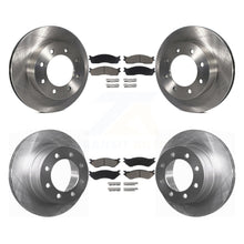 Charger l'image dans la galerie, Front Rear Disc Brake Rotors And Ceramic Pads Kit For Dodge Ram 2500 1500 3500