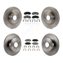 Charger l'image dans la galerie, [Front+Rear] 2016-2017 INFINITI QX50 Premium OE Brake Rotors &amp; Ceramic Pads Kit For Max Braking