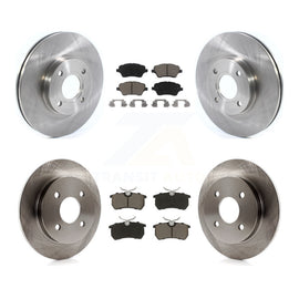 [Front+Rear] 2014-2019 Ford Fiesta ST Premium OE Brake Rotors & Ceramic Pads Kit For Max Braking