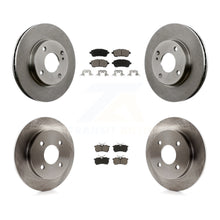 Charger l'image dans la galerie, Front Rear Disc Brake Rotors And Ceramic Pads Kit For Ford Fiesta