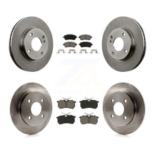 Load image into Gallery viewer, Front Rear Disc Brake Rotors And Ceramic Pads Kit For Ford Fiesta