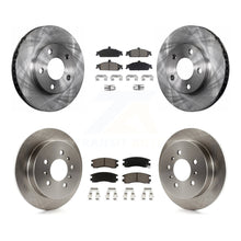 Load image into Gallery viewer, Front Rear Brake Rotor And Ceramic Pad Kit For Pontiac Grand Am Oldsmobile Alero