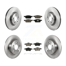 Charger l'image dans la galerie, Front Rear Disc Brake Rotors And Ceramic Pads Kit For Ford Transit Connect