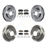 [Front+Rear] 2010-2011 Kia Soul 2.0L Premium OE Brake Kit & Ceramic Pads For Max Braking