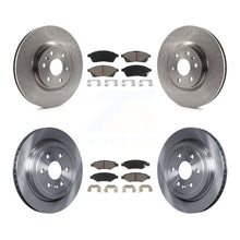 Charger l'image dans la galerie, Front Rear Disc Brake Rotors And Ceramic Pads Kit For Cadillac SRX Saab 9-4X