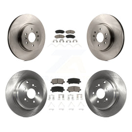 [Front+Rear] 2011-2014 Honda Odyssey Premium OE Brake Rotors & Ceramic Pads Kit For Max Braking