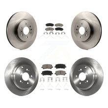Load image into Gallery viewer, [Front+Rear] 2011-2014 Honda Odyssey Premium OE Brake Rotors &amp; Ceramic Pads Kit For Max Braking