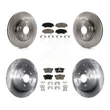 Load image into Gallery viewer, [Front+Rear] 2012-2016 Honda CR-V FWD Premium OE Brake Rotors &amp; Ceramic Pads Kit For Max Braking
