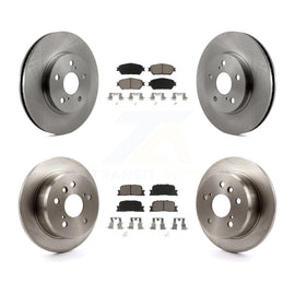 Front Rear Disc Brake Rotors And Ceramic Pads Kit For Toyota Camry Lexus ES300