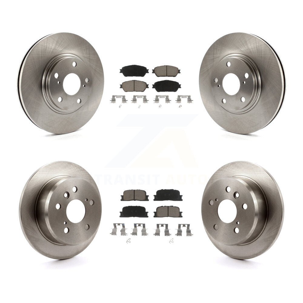 [Front+Rear] 2004-2006 Lexus ES330 Premium OE Brake Kit & Ceramic Pads For Max Braking