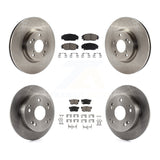 [Front+Rear] 2002-2006 Acura RSX Type-S Premium OE Brake Rotors & Ceramic Pads Kit For Max Braking