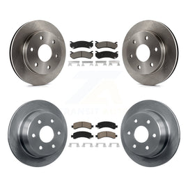 Front Rear Disc Brake Rotors And Ceramic Pads Kit For Chevrolet Avalanche 1500