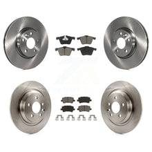 Charger l'image dans la galerie, Front Rear Brake Rotor &amp; Ceramic Pad Kit For Volvo V70 With 300mm Diameter