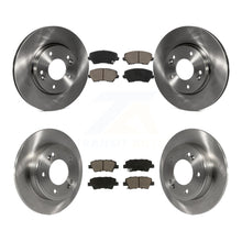 Charger l'image dans la galerie, Rotors de frein à disque avant et arrière et Kit de plaquettes en céramique pour Hyundai Veloster Elantra GT 