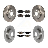Front Rear Disc Brake Rotors And Ceramic Pads Kit For Mini Cooper Clubman