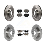 Front Rear Disc Brake Rotors Ceramic Pad Kit For Mini Cooper Countryman S ALL4