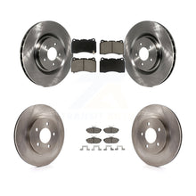 Load image into Gallery viewer, Front Rear Disc Brake Rotors And Ceramic Pads Kit For Ford Mustang