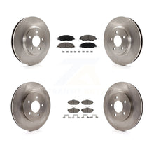 Load image into Gallery viewer, Front Rear Disc Brake Rotors And Ceramic Pads Kit For Ford Mustang