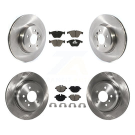 Front Rear Brake Rotor & Ceramic Pad Kit For BMW 535i xDrive 535d ActiveHybrid 5