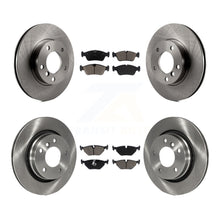 Load image into Gallery viewer, Front Rear Disc Brake Rotors And Ceramic Pads Kit For 1998-1998 BMW 328i 328is