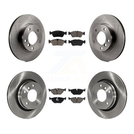 Front Rear Disc Brake Rotors And Ceramic Pads Kit For 1998-1998 BMW 328i 328is