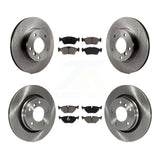 Front Rear Disc Brake Rotors And Ceramic Pads Kit For 1998-1998 BMW 328i 328is
