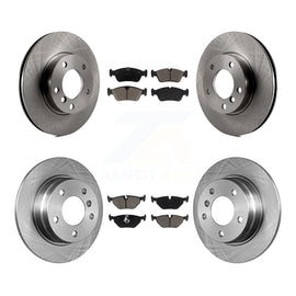 Front Rear Disc Brake Rotors Ceramic Pad Kit For BMW 328i 318i 323is 328is 318is