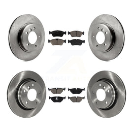 Front Rear Brake Rotors Ceramic Pad Kit For BMW 325i 325Ci 323i 328i 323Ci 328Ci
