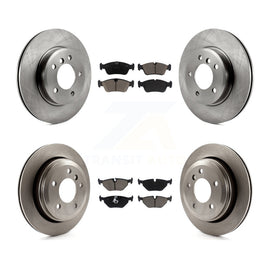 [Front+Rear] 2001-2005 BMW 325xi Premium OE Brake Rotors & Ceramic Pads Kit For Max Braking