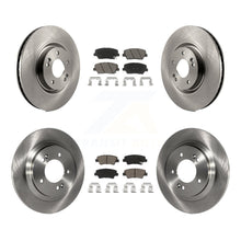 Load image into Gallery viewer, [Front+Rear] 2016-2017 Hyundai Azera Limited Premium OE Brake Rotors &amp; Ceramic Pads Kit For Max Braking