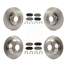 Load image into Gallery viewer, Front Rear Disc Brake Rotor And Ceramic Pad Kit For Kia Sorento Hyundai Santa Fe