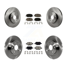 Front Rear Disc Brake Rotors And Ceramic Pad Kit For Buick Encore Chevrolet Trax