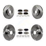 Front Rear Disc Brake Rotors And Ceramic Pad Kit For Buick Encore Chevrolet Trax