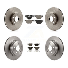 Front Rear Disc Brake Rotors And Ceramic Pads Kit For BMW X5 X6