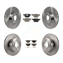 Front Rear Disc Brake Rotors And Ceramic Pads Kit For BMW X5 X6