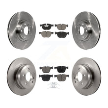 Load image into Gallery viewer, [Front+Rear] 2009 BMW X6 xDrive35i From 10 08 Premium OE Brake Rotors &amp; Ceramic Pads Kit For Max Braking
