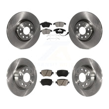 Load image into Gallery viewer, Front Rear Disc Brake Rotors And Ceramic Pads Kit For Volkswagen Passat