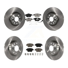 Charger l'image dans la galerie, Front Rear Disc Brake Rotors And Ceramic Pads Kit For Volkswagen Passat