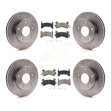 Charger l'image dans la galerie, Front Rear Disc Brake Rotors Ceramic Pad Kit For Cadillac Eldorado Buick Riviera