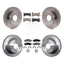 Charger l&#39;image dans la galerie, [Front+Rear] 1997 Chevrolet S10 GMC Sonoma 4WD Premium OE Brake Rotors &amp; Ceramic Pads Kit For Max Braking