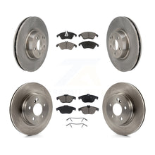 Load image into Gallery viewer, [Front+Rear] 2010-2011 Mercedes-Benz E550 Coupe Premium OE Brake Rotors &amp; Ceramic Pads Kit For Max Braking