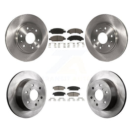 Front Rear Brake Rotor & Ceramic Pad Kit For Chevrolet Silverado 1500 GMC Sierra