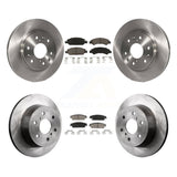 Front Rear Brake Rotor & Ceramic Pad Kit For Chevrolet Silverado 1500 GMC Sierra