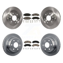 Front Rear Brake Rotor And Ceramic Pad Kit For Chevrolet Express 1500 GMC Savana