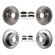 Load image into Gallery viewer, Front Rear Brake Rotor Ceramic Pad Kit For 2007 GMC Sierra 1500 Disc rear brakes