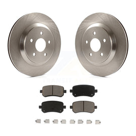 [Rear] 2004-2007 Ford Freestar Mercury Monterey Premium OE Brake Rotors & Ceramic Pads Kit For Max Braking
