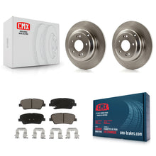 Charger l'image dans la galerie, Rear Disc Brake Rotors And Ceramic Pads Kit For Hyundai Genesis Coupe