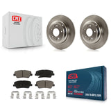 Rear Disc Brake Rotors And Ceramic Pads Kit For Hyundai Genesis Coupe